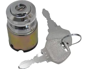 HardDrive Flat Key Ignition ON/OFF Chrome Harley Davidson FX 1978-1985 | FXR 1982-1993 | XL 1978-1996