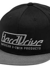 HardDrive Embroidered Hat Black/Grey One Size                                     - 820-HATBLKGRY - Image 2