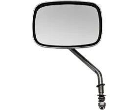 HardDrive Mirror OEM Style Short Stem Chrome Left