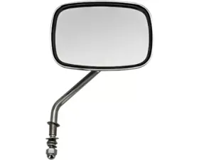 HardDrive Mirror OEM Style Short Stem Chrome Right