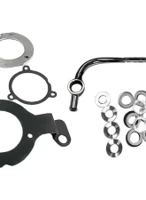 HardDrive Breather Kit Satin Black Harley Davidson M8 Models                                     - 120425 - Image 2