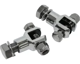 HardDrive Footpeg Clevis Mounts Chrome 1/2