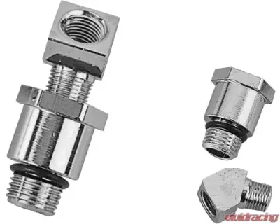 HardDrive Chrome Oil Line Fitting Set - 347038
