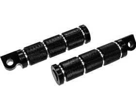 HardDrive Rider Footpeg Retro Black Harley Davidson Softail 2017-Earlier