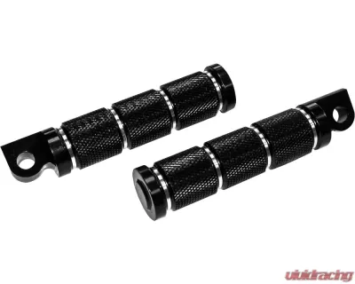 HardDrive Rider Footpeg Retro Black Harley Davidson Softail 2017-Earlier - 353004