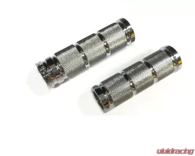 HardDrive Rretro Grip Set Chrome Dual Cable - 353006