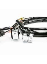 HardDrive Chrome Handlebar Switch Kit Black Letters Harley Davidson XL 2007-2013 | Dyna 2007-2011 | Softail 2007-2010                                     - 370199 - Image 2