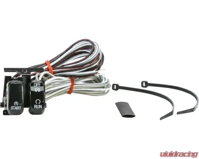 HardDrive Handlebar Switch Off/Start Black With White Letters Replaces OEM#:71589-96 - 371003
