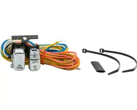 HardDrive Handlebar Switch Chrome With Black Letters Dim/Horn Replaces OEM#:71597-96