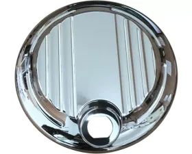 HardDrive Billet Fuel Door Chrome Harley Davidson FLH | FLT 2008-Up