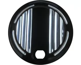 HardDrive Billet Fuel Door Black Harley Davidson FLH | FLT 2008-Up