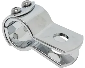 HardDrive Three Piece Frame Clamp Chrome For 7/8