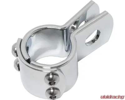 HardDrive Three Piece Frame Clamp Chrome For 1-1/4" Bar - 53-010