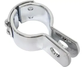 HardDrive Three Piece Frame Clamp Chrome For 1-1/2