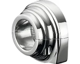 HardDrive Chrome Throttle Clamp Dual Cable Screw In Style
