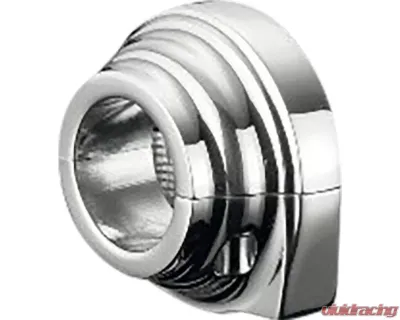 HardDrive Chrome Throttle Clamp Dual Cable Screw In Style - 53385