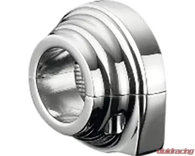 HardDrive Chrome Throttle Clamp Dual Cable Snap In Style - 53388