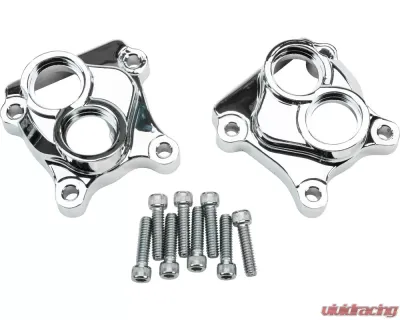HardDrive Tappet Cover Set Chrome Harley Davidson Twin Cam - 68-321