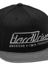 HardDrive Embroidered Hat Black/Grey One Size                                     - 820-HATBLKGRY - Image 2