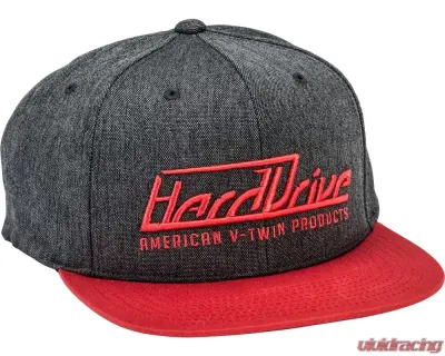 HardDrive Embroidered Hat Black/Red One Size - 820-HATBLKRED