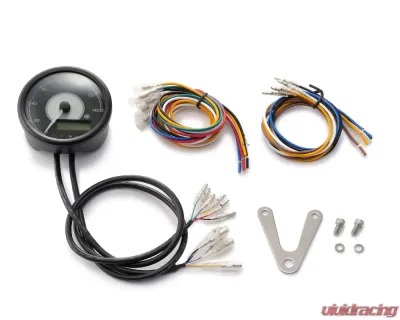 HardDrive Speedometer 140mph 80mm Black Face - 87789