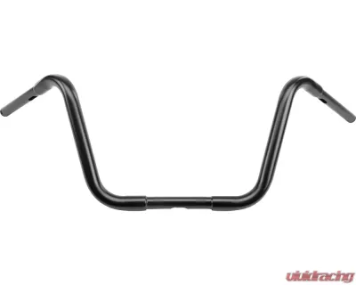 HardDrive 12" Satin Black APE Hanger Handlebar 1.25" Throttle By Wire - 96781