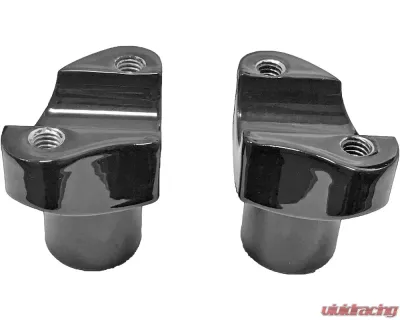 HardDrive Forged Handlebar Riser Straight Black 2" Rise - H57-6076BF-2