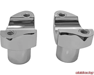 HardDrive Forged Handlebar Riser Straight Chrome 2" Rise - H57-6076CF-2