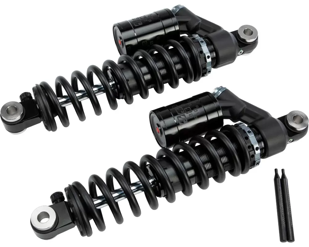 HardDrive Remote Reservoir Shock 12.5" Heavy Duty Harley Davidson Dyna 1991-2017 - R0800151-2