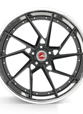 AL13 DT001 5050 24x8-13 3 Piece Custom Wheel                                     - AL13-001-DT5050-24 - Image 2
