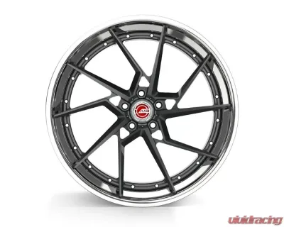 AL13 DT001 5050 24x8-13 3 Piece Custom Wheel - AL13-001-DT5050-24