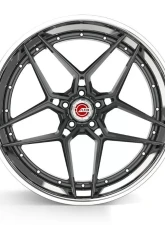 AL13 DT002 5050 22x8-13 3 Piece Custom Wheel                                     - AL13-002-DT5050-22 - Image 2