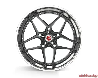 AL13 DT002 5050 22x8-13 3 Piece Custom Wheel - AL13-002-DT5050-22