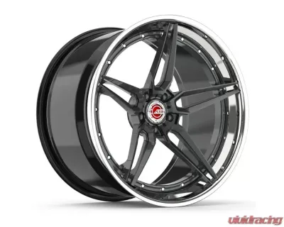AL13 DT005 5050 19x8-13 3 Piece Custom Wheel - AL13-005-DT5050-19