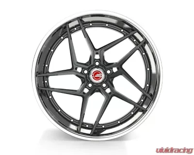 AL13 DT014 5050 21x8-13 3 Piece Custom Wheel - AL13-014-DT5050-21