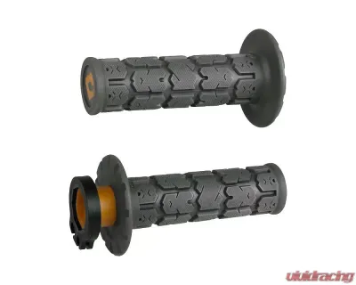 ODI Rogue Mx Lock On Grip Graphite - H36RGH