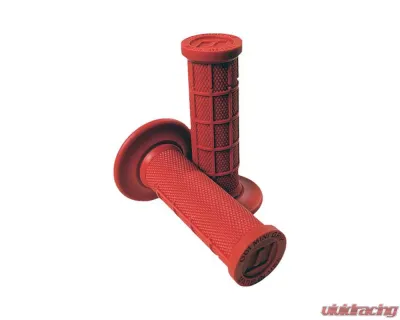 ODI Mini Mx Half Waffle Grips Red - H01MMR