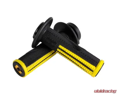ODI Emig Prov2 Lock On Grip Black | Yellow - H36EPBY