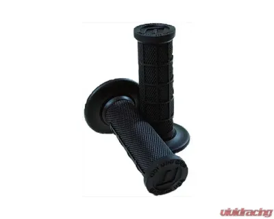 ODI Mini Mx Half Waffle Grips Black - H01MMB
