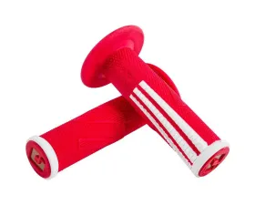 ODI Emig2 Pro V2 Lock-On Grip Red | White