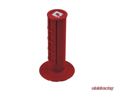ODI Half Waffle Lock-On Grip Red - H36HWR