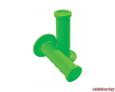ODI Mini Mx Half Waffle Grips Green - H01MMN