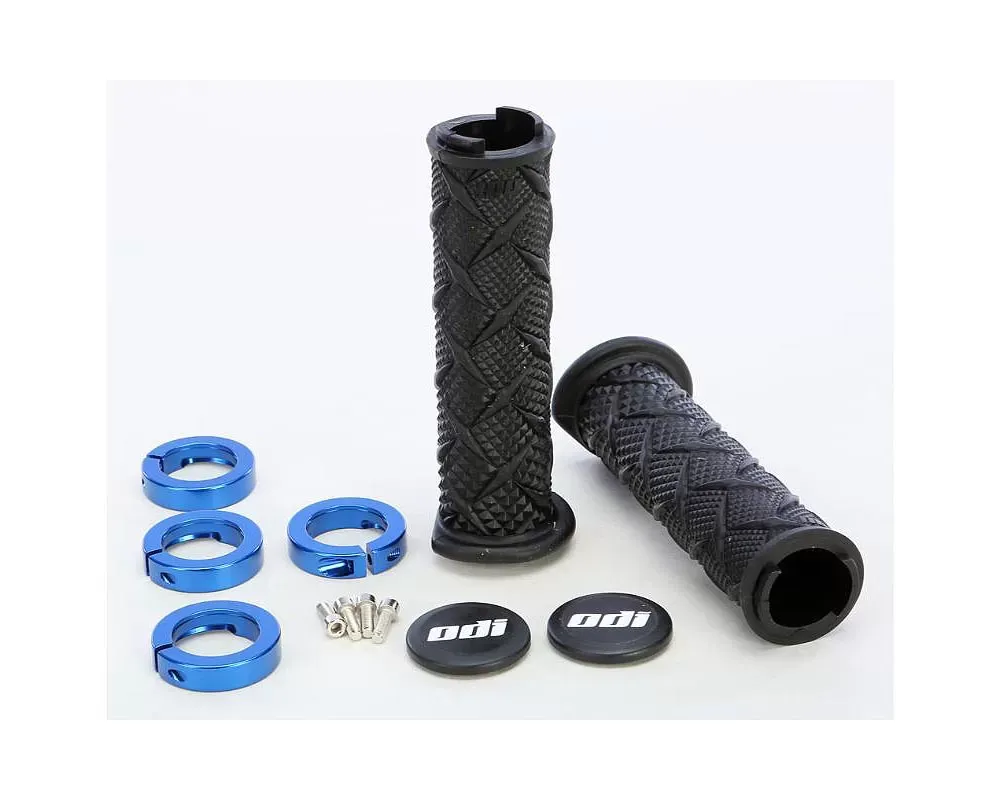 ODI ATV X-Treme Lockon Grip Black | Blue - J30XTB-U