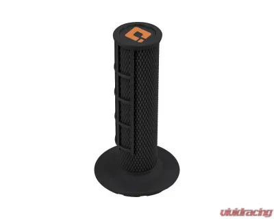ODI Half Waffle Lock-On Grip Graphite - H36HWH