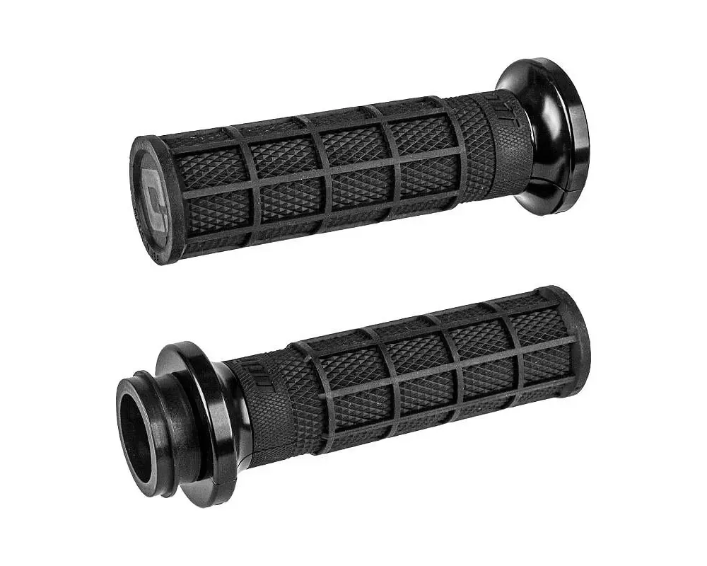 ODI Lock On Waffle Style Grips Black | Black For Tbw - V31HTW-BB-B