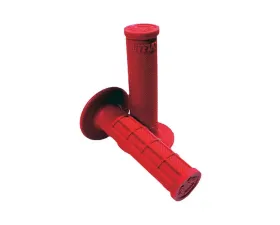 ODI Ruffian Half Waffle Grips Red