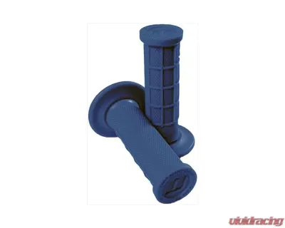 ODI Mini Mx Half Waffle Grips Blue - H01MMU