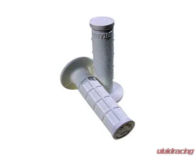 ODI Pro Edition Half Waffle Grips White - H01RFSW
