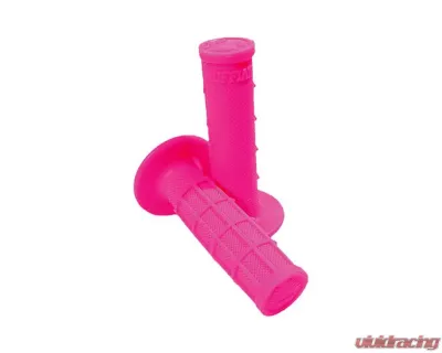 ODI Ruffian Half Waffle Grips Pink - H01RFP