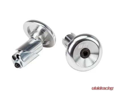 ODI Aluminum Bar End Plugs Silver - F71APS